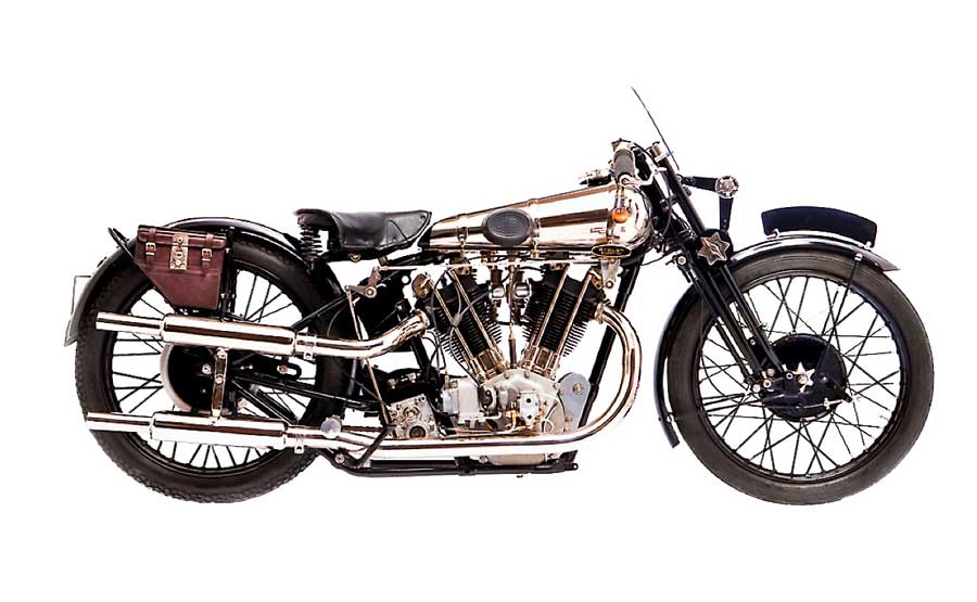 The new Brough Superior SS101 as produced by Mark Upham.