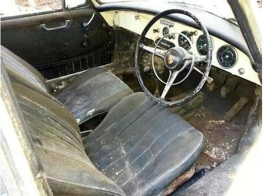The seats are described as saveable although I think the condition of this car is likely to require replacement to produce a truly satisfactory end result.