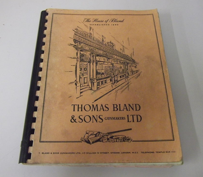 Bland's catalog of the early sixties.