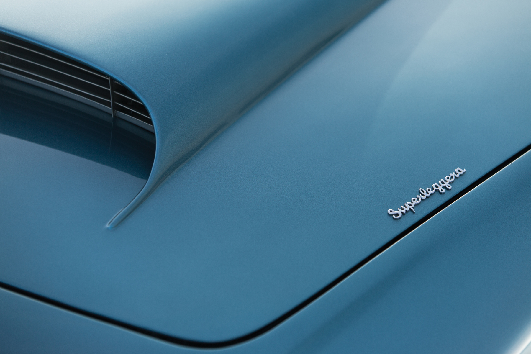 Bodywork of the DB4 was designed by Superleggera of Italy but made in Britain.