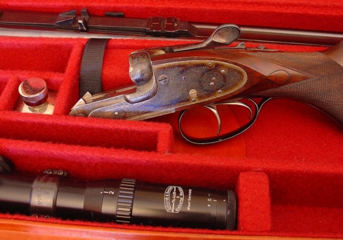 The Purdey “Self Opening” Double Rifle and Gun
