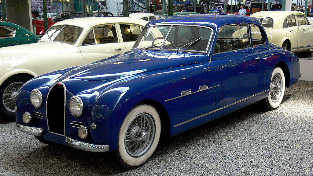 The first Bugatti Type 101 coupé chassis 57454.