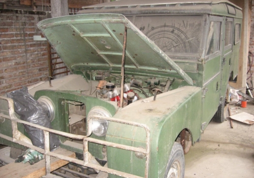 1956 Land Rover Series 1 107 Station Wagon Barn Find
