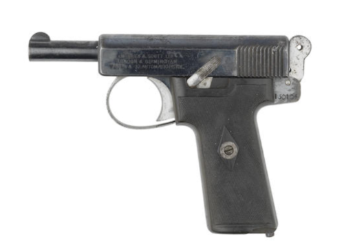 Winston Churchill’s Model 1913 Webley Automatic Pistol