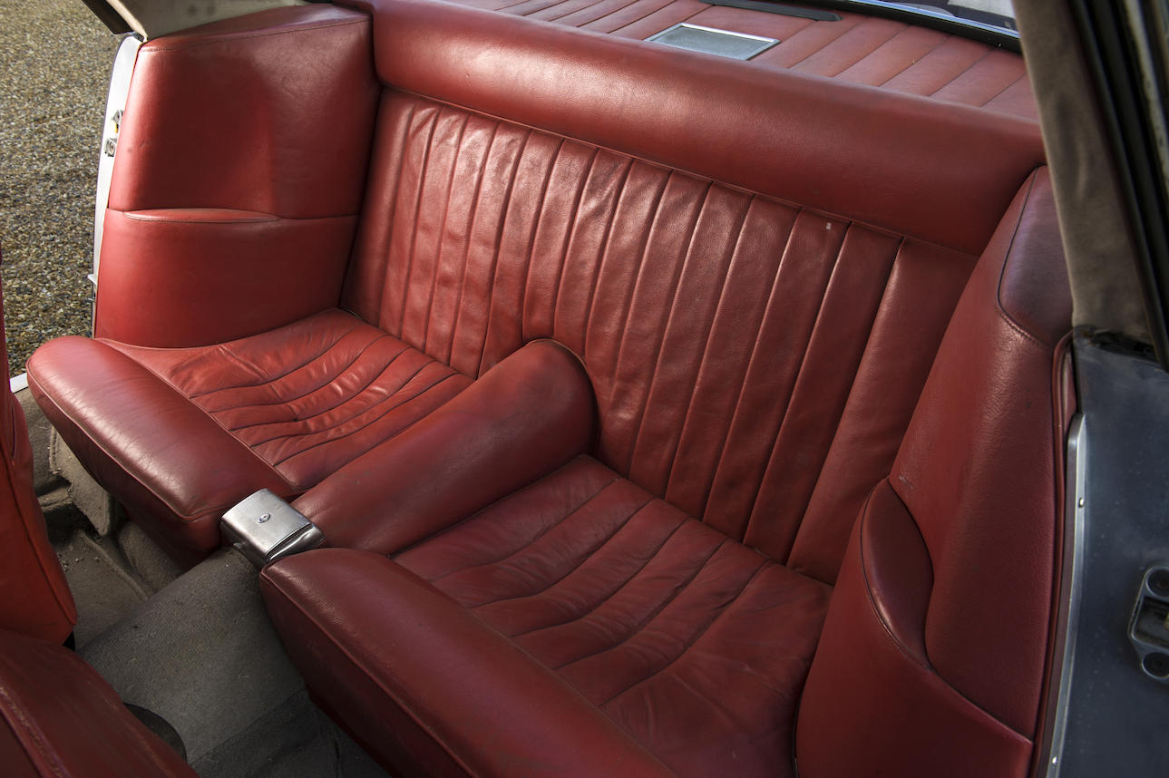 The 3500 GT is a 2+2 and the rear seats are adequate, as one would expect. (Picture courtesy Bonhams).