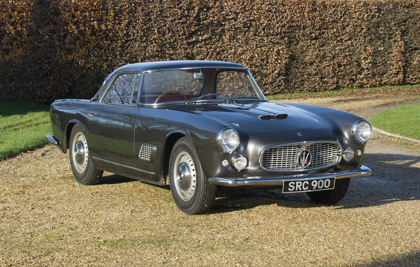 Maserati's GT 3500 Coupé immediately gives the impression of being balanced and coordinated. (Picture courtesy Bonhams).