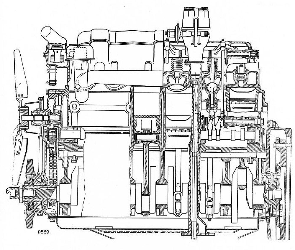 The 2.6 litre six cylinder engine is rugged and easy to work on, but also refined and sophisticated. (Picture courtesy head2head.free-online.co.uk).