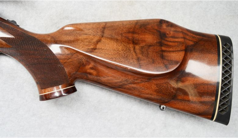 American walnut used in the Colt Sauer stocks is hand selected and finished in an American style high gloss finish. (Picture courtesy Cabela's).