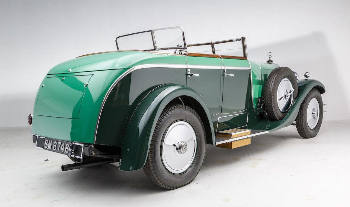 The lines of this car are purposeful and clean. (Picture courtesy Bonhams).