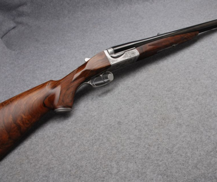 B. Searcy Double Rifle in .470 Nitro Express