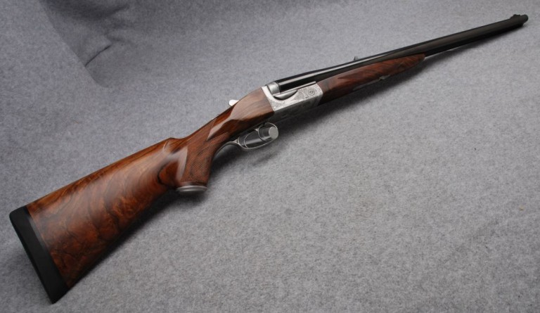 B. Searcy Double Rifle In .470 Nitro Express - Revivaler