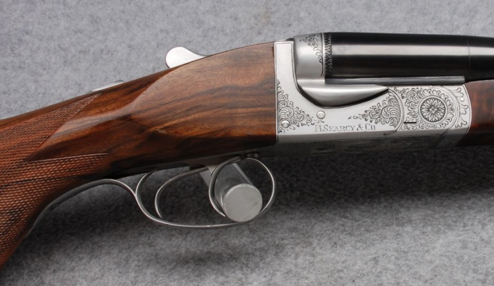 B. Searcy Double Rifle In .470 Nitro Express - Revivaler