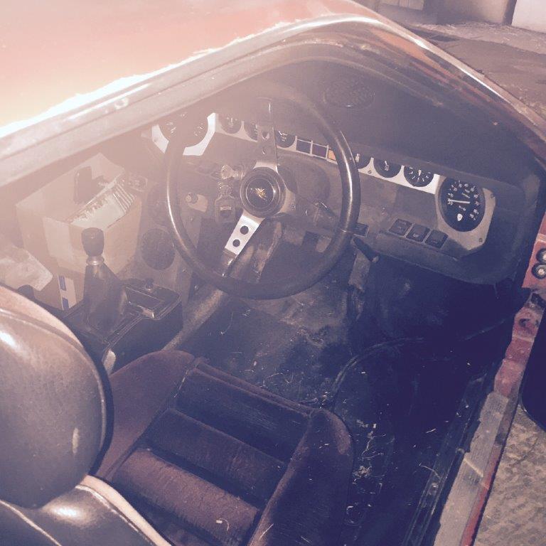 The interior looks to be complete and in reasonable condition. (Picture courtesy Anglia Car Auctions).
