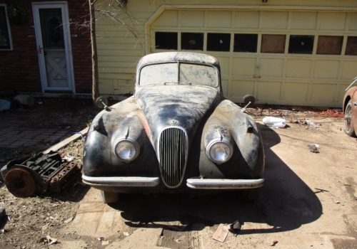 Jaguar XK120 V8 “un-barn find”