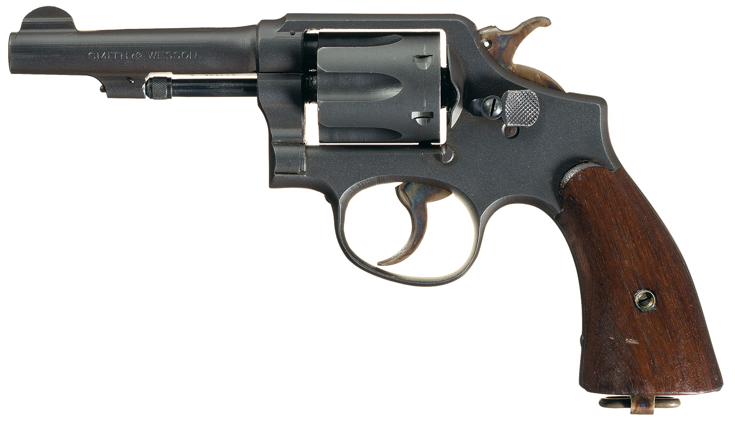 One of the Smith & Wesson Victory Models up for auction by Rock Island Auction. (Picture courtesy Rock Island Auction).