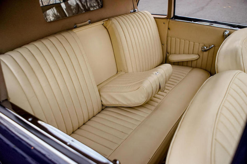 The Tatra 87 was an expensive car often driven by a chauffeur so the car's owner would often experience it from the comfort of the rear seat.