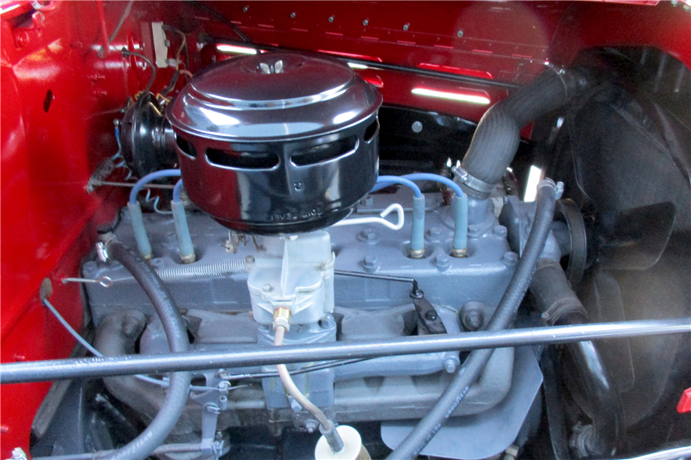 The 230 cu in flat head side valve engine was built for reliability and ease of maintenance. (Picture courtesy Barrett-Jackson).