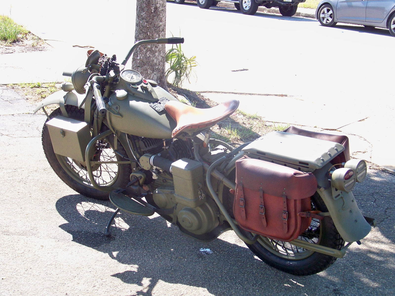  Harley  Davidson  WLA Army  Motorcycle  Restored Revivaler