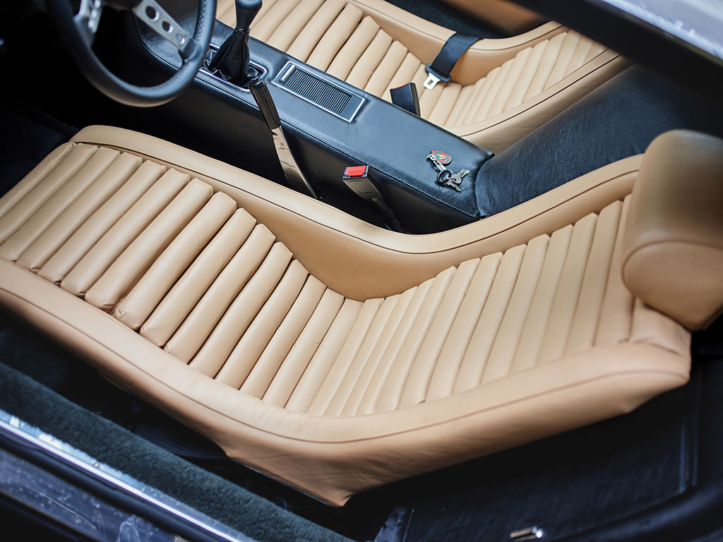 Passenger and driver comfort were a high priority in the design of the Bora.