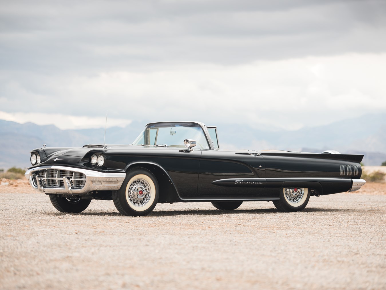 The 1958-1960 Ford Thunderbird became a style icon equally at home both in the United States and in such places as Monte Carlo.