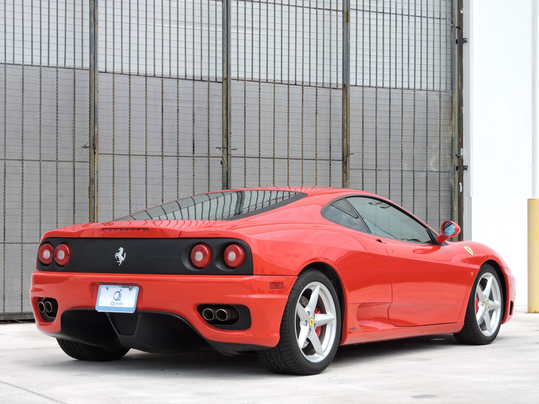 What really sets the Ferrari 360 apart is its aluminium space frame chassis.