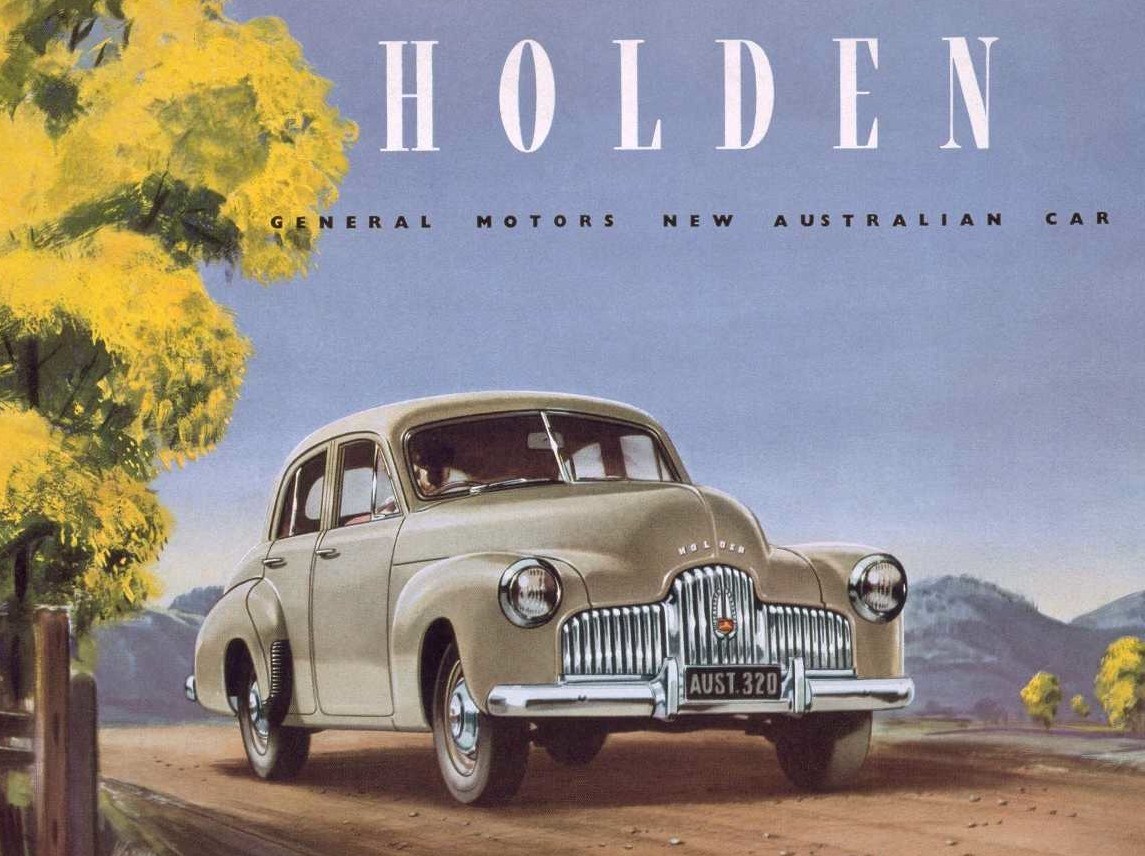 The first Holden, the 48-215, sometimes referred to as the FX. (Picture courtesy bestsellingcarsblog.com).