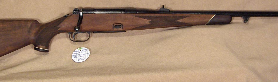 The shape of the trigger of the Mauser 77 was very conducive to accurate shooting. The trigger pulled directly towards the center of the hand. (Picture courtesy huntershouse.dk).