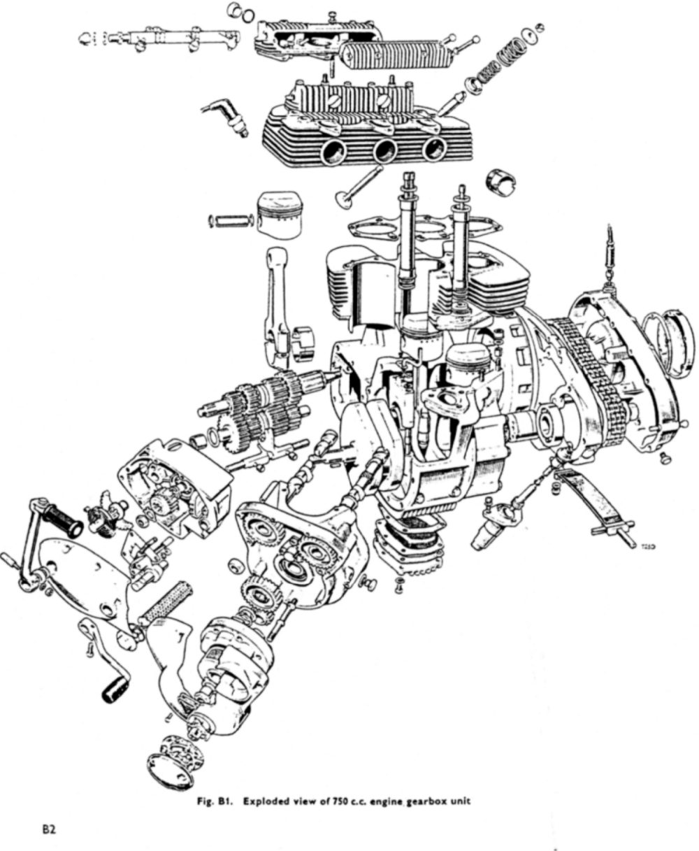 Triumph Motorcycle Engine Diagram