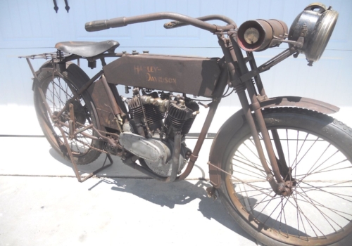 1913 Harley Davidson V Twin Barn Find