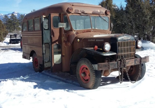 Dodge Power Wagon School Bus