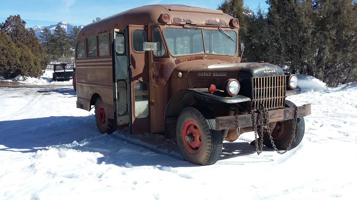 Dodge Power Wagon School Bus - Revivaler