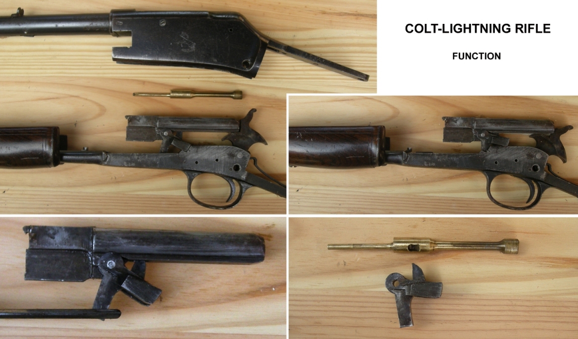 Colt kept their Lightning rifle as simple and rugged as they could. (Picture courtesy Wikipedia).