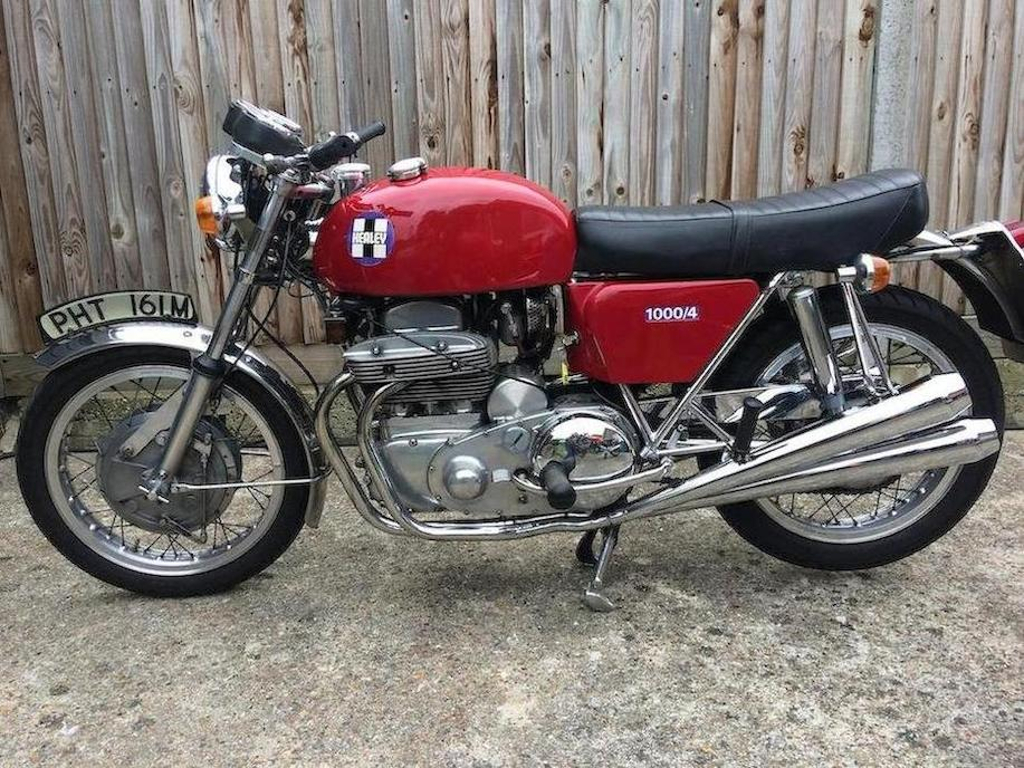 Although the likes of the Honda CB750 became much better sellers than the Ariel based Healey 1000/4 it is the Healey that is the more interesting motorcycle.