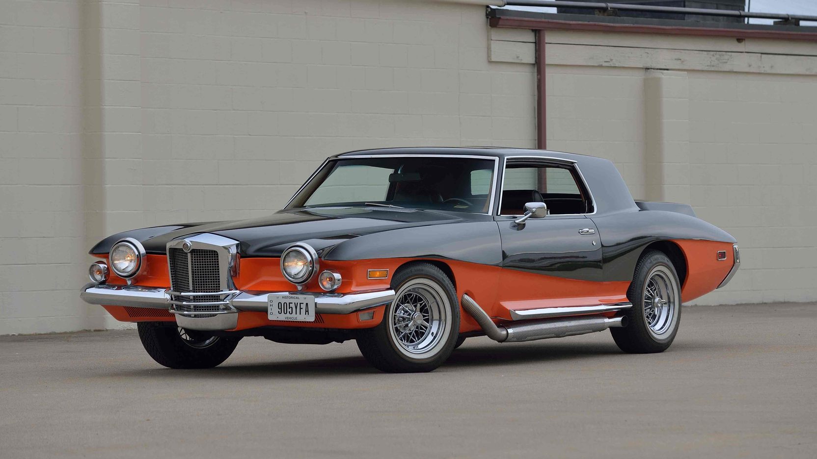 The Stutz Blackhawk was a beautiful yet ruggedly built car with a lot of performance.
