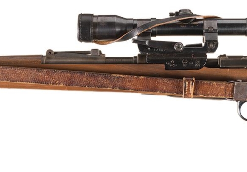 Gustloff-Werke “bcd/4”  Mauser 98 Sniper Rifle “Long Rail”