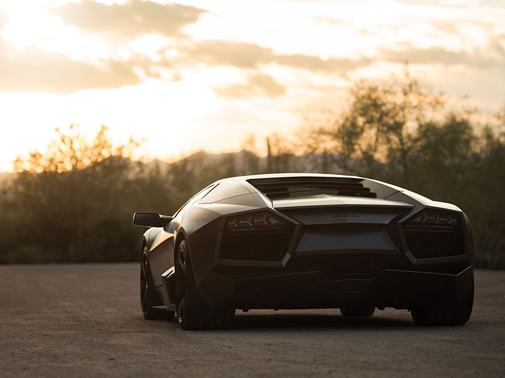 A super-car, such as the Lamborghini Reventón, is really a road going work of art that you can have some serious fun in.
