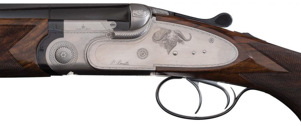 Beretta SS06 Over-Under Double Rifle and Shotgun with Three Barrels-3 ...