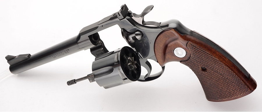 This revolver was built on the same frame that would be used on the later C...