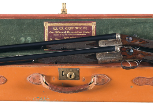 Cased Pair of W.W. Greener Guns