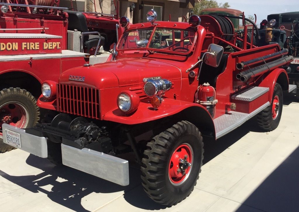 dodge fire truck power wheels