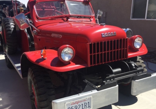 A Dodge Power Wagon Fire Truck or Two