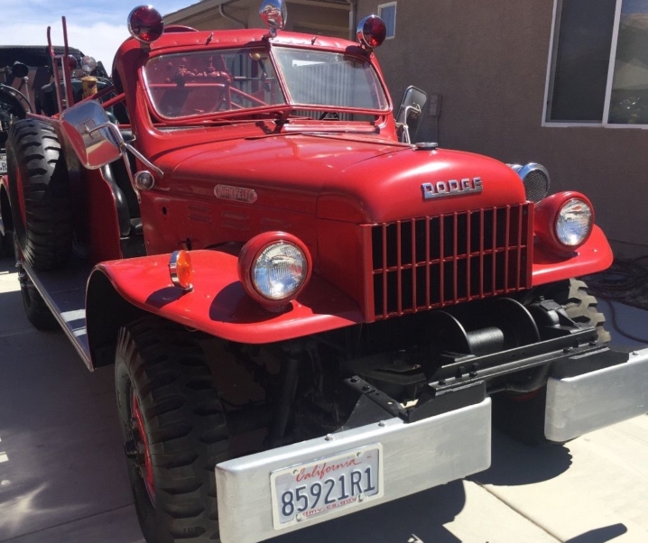 A Dodge Power Wagon Fire Truck or Two