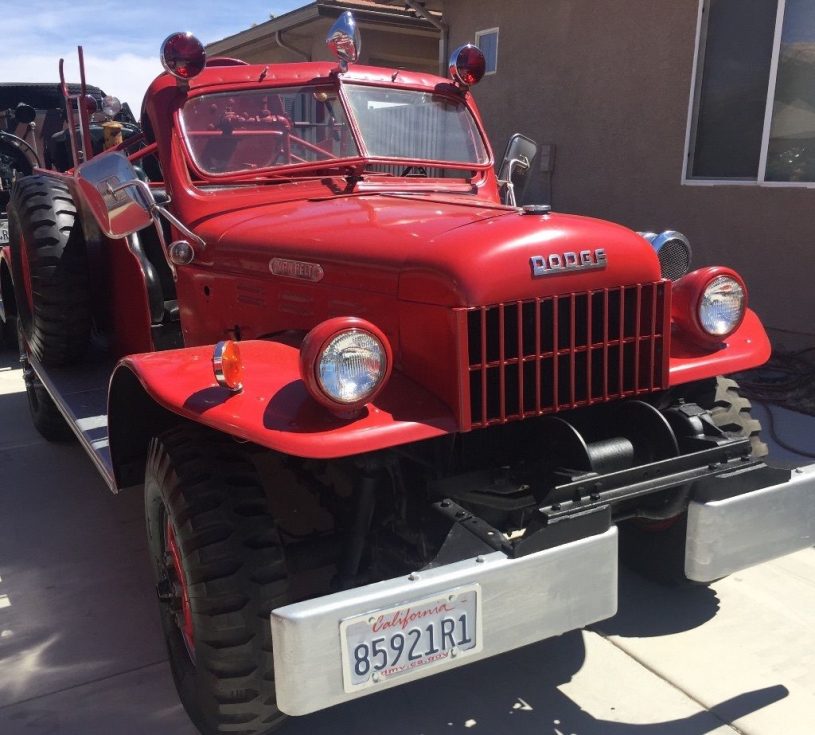 dodge fire truck power wheels