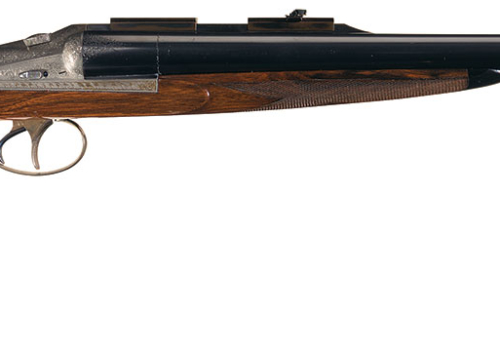 Bruchet-Darne Double Barrel Sliding Breech Shotgun