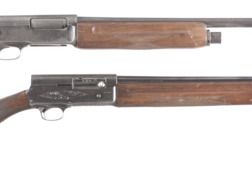 Winchester Model 1911 SL and Browning Auto-5