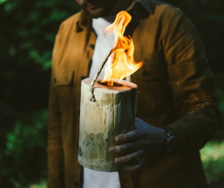 Swedish Fire Torch Set