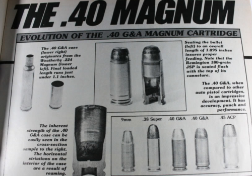 .40 G&A Pistol Cartridge