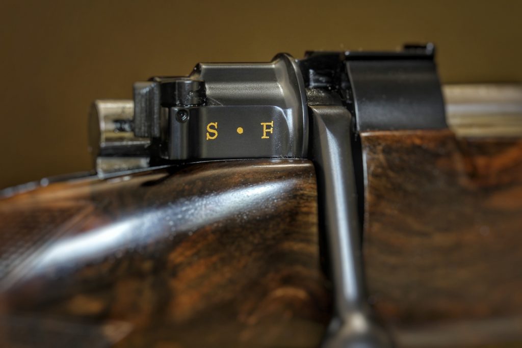 Heym Express rifle Winchester Model 70 style safety catch