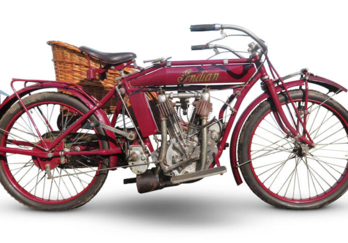 Indian 7hp Big Twin Motorcycle Combination