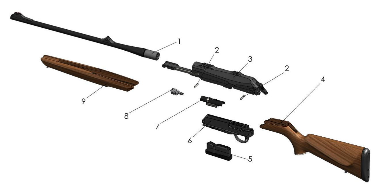 Merkel RX Helix Straight Pull Rifle - Revivaler